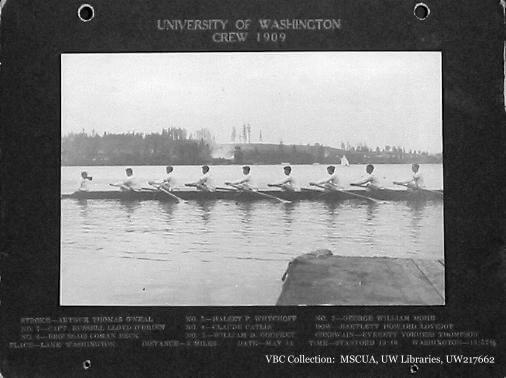 Washington Rowing: 1909