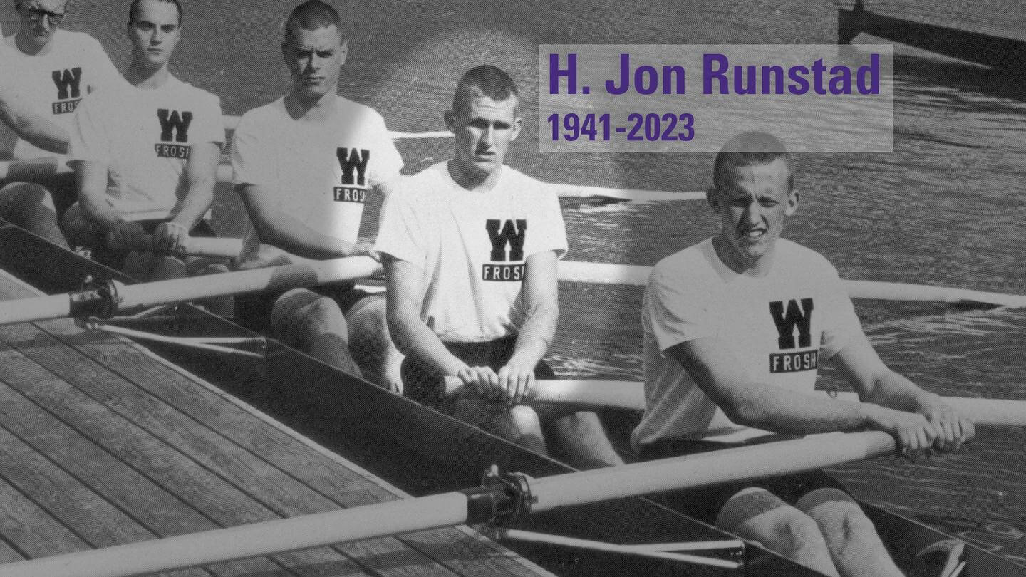 UW Oarsman Jon Runstad '64 Passes Away At Age 81