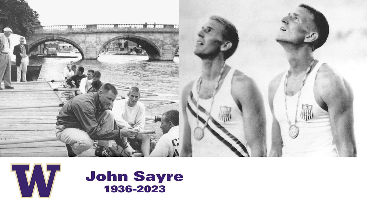UW Rowing Mourns The Passing Of John Sayre '58