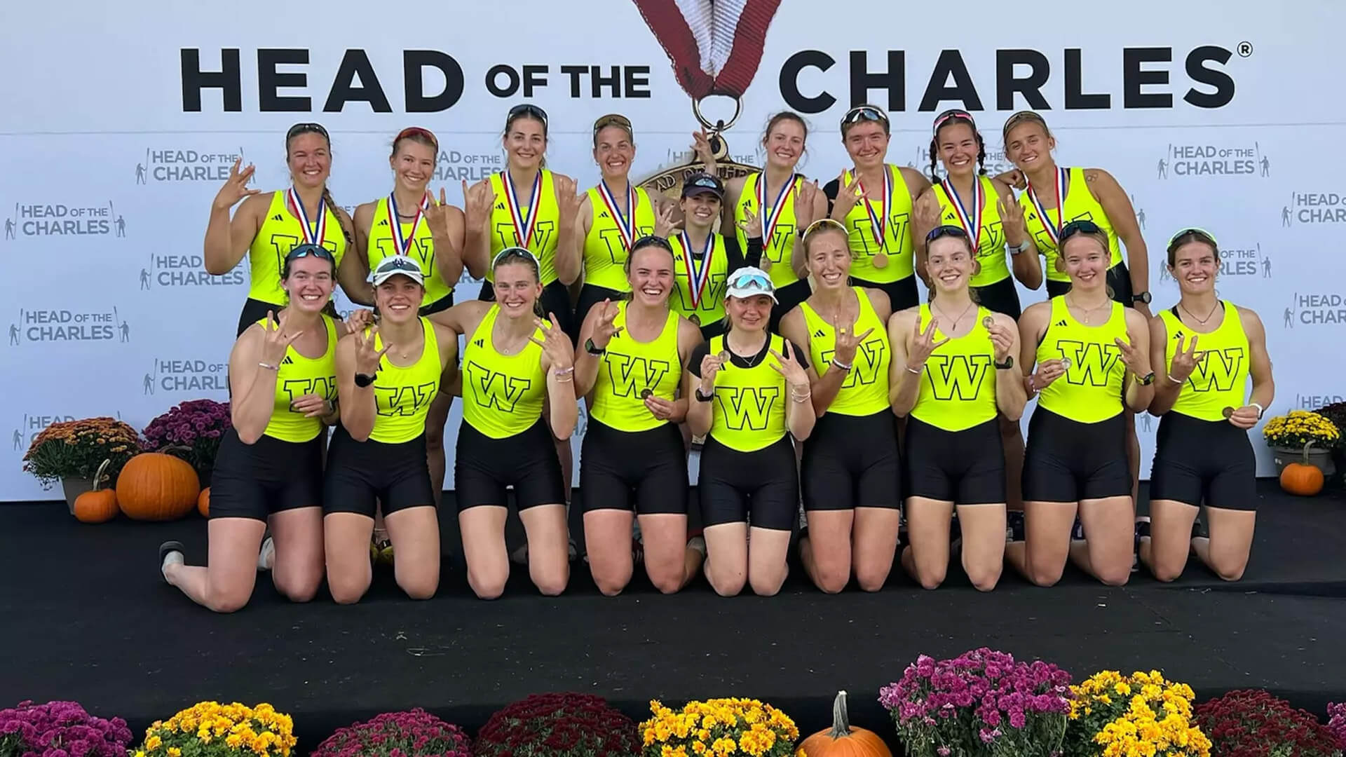 UW Women Take Third & Fourth In Championship Eights At Head Of The Charles