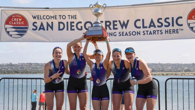 UW Wins Two Finals, 2nd In Four Others, At San Diego Crew Classic