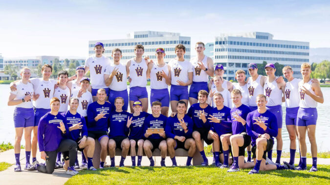 No. 1 UW Men's Rowing Wins All Races At Cal/Stanford Invitational