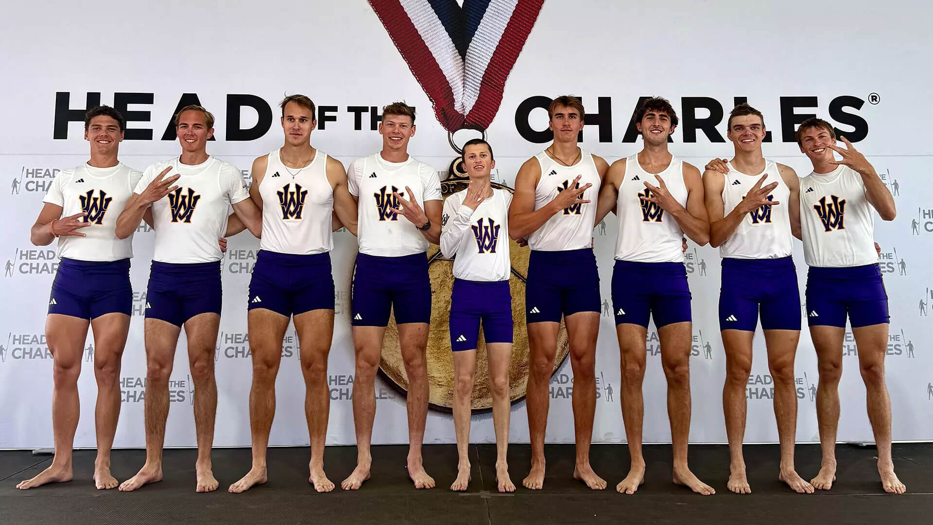 Huskies Turn Head Of The Charles Regatta Purple With Two Gold Medals