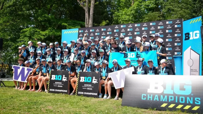 Washinton Wins Second Straight Big Ten Rowing Championship