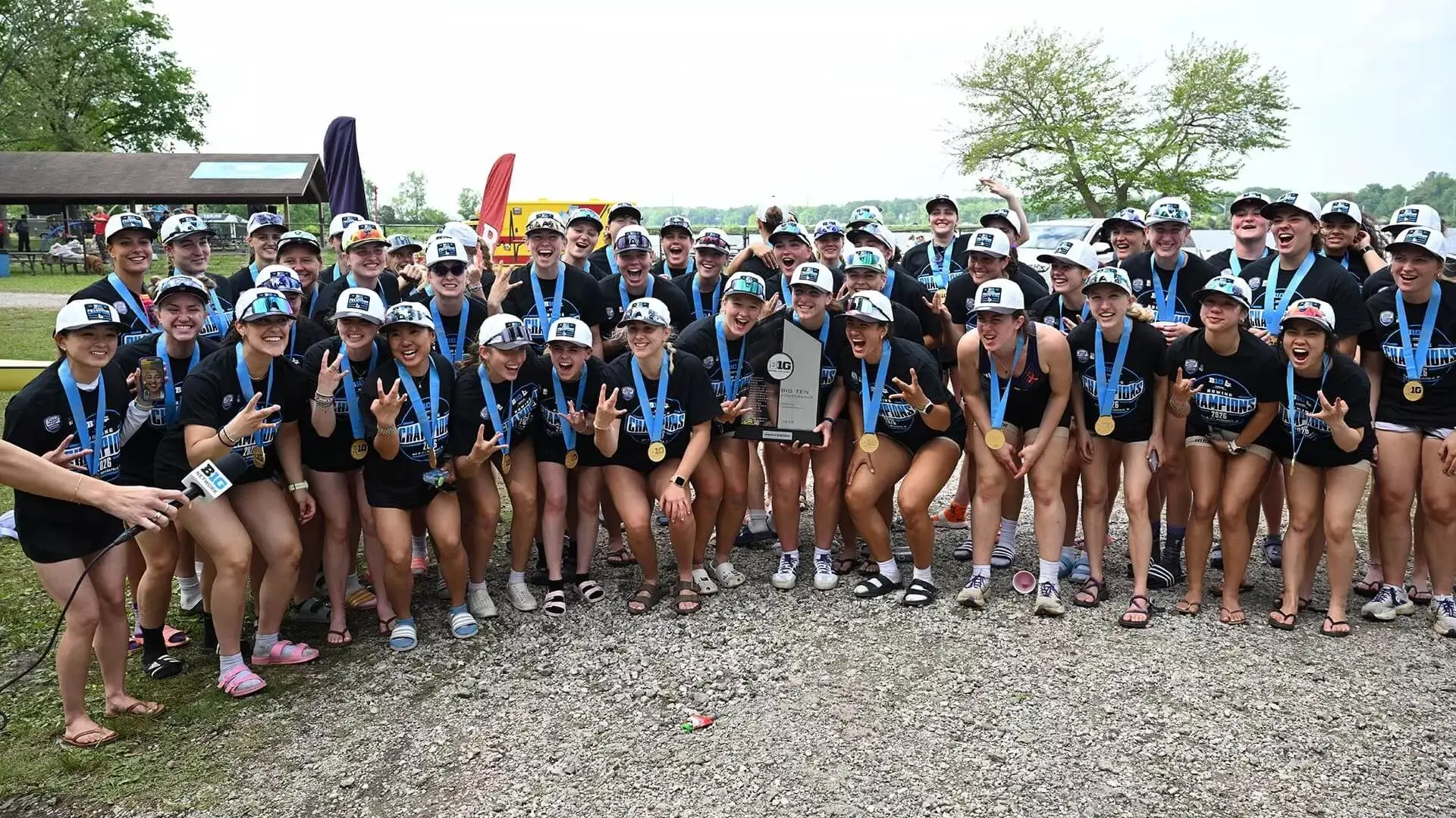 Rocek, Palmer, Farooq Sweep Big Ten Rowing Honors