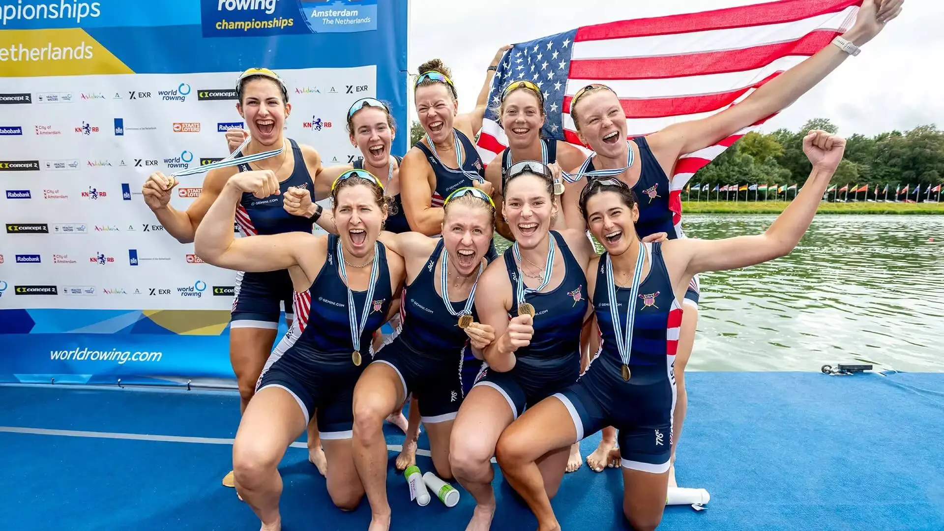 UW Alumni Bring Home 16 Medals From 2026 World Rowing Championships